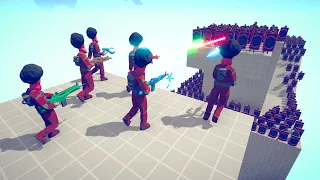 (*NEW* GUNS) ARMY SOLDIER vs 100x UNITS 🔫🔫🔫 | Totally Accurate Battle Simulator TABS