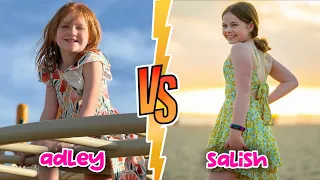 Adley (A for ADLEY) vs SALISH MATTER From 0 to 14 Years Old ★ 2022