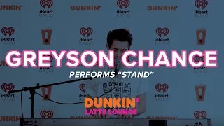 Greyson Chance Performs "Stand" Live | Dunkin' Latte Lounge