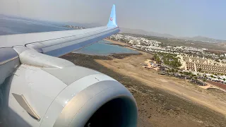 *Great landing!* | TUIfly | B737Max | Lanzarote landing