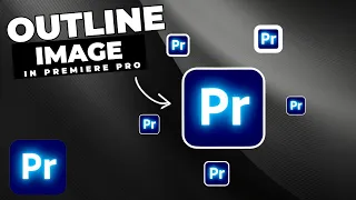How To Add An OUTLINE Around IMAGES In Premiere Pro