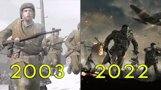 Evolution of Call of Duty Trailers (2003-2022)