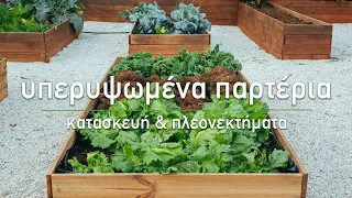 🥬 Υπερυψωμένα παρτέρια στον κήπο: Κατασκευή και πλεονεκτήματα  - Τα Μυστικά του Κήπου