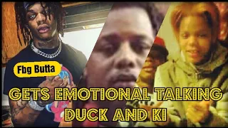 Fbg Butta Talks mourning KI and Fbg Duck | Breaks down on live