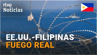 EE.UU. y FILIPINAS se ALÍAN en el MAR de CHINA e inician MANIOBRAS MILITARES  | RTVE Noticias