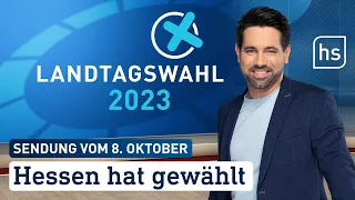 Hessen hat gewählt | hessenschau vom 08.10.2023