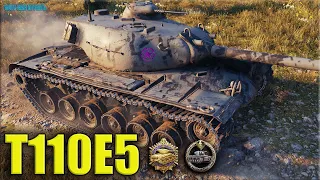 T110E5 Колобанов, 11 фрагов ✅ World of Tanks лучший бой 1.10.0