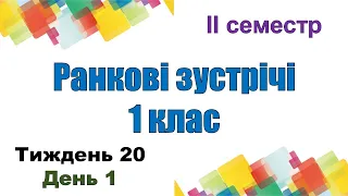 Ранкові зустрічі 1 клас (II семестр). Тиждень 20 «Лайфхаки» (День 1)