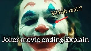 Joker movie ending | Explain in Hindi