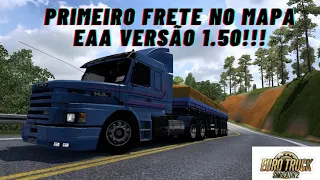 Primeiro Frete Com Minha Scania 143 Toda Qualificada No Mapa EAA Versão 1.50