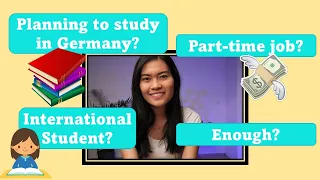 are part time jobs enough for international students in Germany