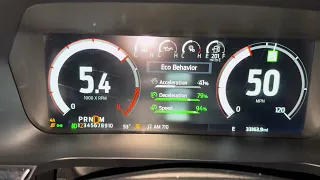 2023 Ford F150  5.0 L V8  4x4   0-100 MPH acceleration