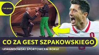 LEWANDOWSKI SPORTOWCEM ROKU! SZPAKOWSKI KLĘKNĄŁ PRZED JEGO MAMĄ | WIKTORY 2021