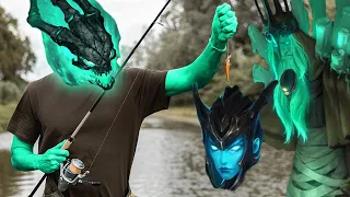 Thresh and Rekindler Go Fishing for Kalistas | Legends of Runeterra