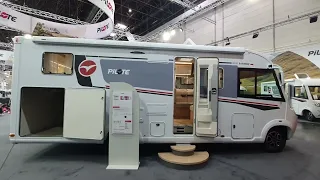 French integrated motorhome tour in under three minutes  Pilote G741 Evidence