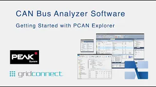 CAN Bus Analyzer Software - Getting Started with PCAN Explorer