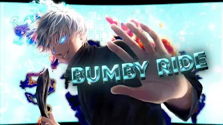 Bumpy Ride ☀️ - Jujutsu Kaisen  "GOJO SATORU"[Edit/Amv]