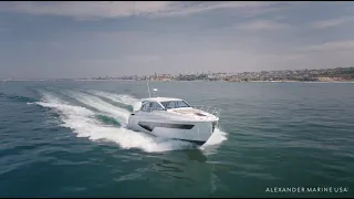 51' Azimut Atlantis Presented by Jerry wheeler Alexander Marine USA Newport Beach