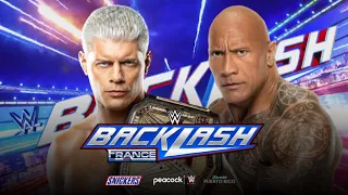 FULL MATCH - The Rock vs. Cody Rhodes – Undisputed WWE Championship Match: WWE Backlash 2024