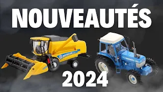 Miniatures agricoles : les nouveautés 2024 ! Universal Hobbies, Bruder, Marge Models, Britains etc.