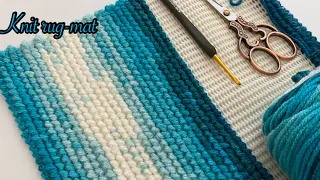 Crochet, newest, most beautiful, easiest, non-slip, rug, mat, runner, making