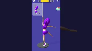 Pole Dancing Game Move People level5🥰👍🏿🌷💃🏿🤓😬🔥#shorts #viral #trending #gameplay