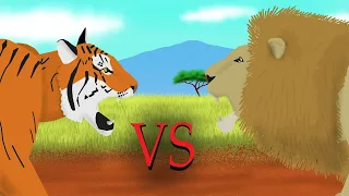 Lion vs Tiger - Pivot Animation Battle