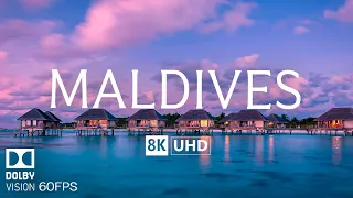 MALDIVES 8K Video Ultra HD With Soft Piano Music - 60 FPS - 8K Nature Film