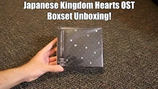 Kingdom Hearts HD ReMIX OST Boxset Unboxing!