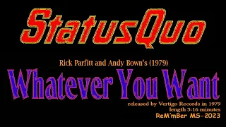 Status Quo-Whatever You Want