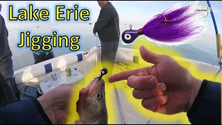 Jigging for Walleye at Lake Erie Spring 2023