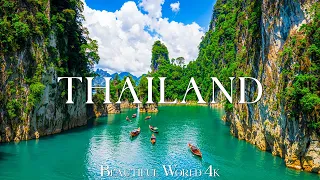 Thailand 4K • Explore Lush Jungles, Pristine Beaches, and Stunning Temples • 4K VIDEO HD