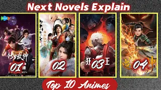 Top 4 Anime Novel Explain ll Like A Great Martionl God Asura ll Against The Gods ll