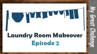 Laundry Room Makeover || Part 2 || Less Ugly with Paint!