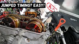 HOW TO KNOW IF KIA OPTIMA JUMPED THE TIMING CHAIN