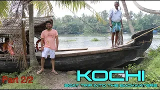BOAT TRIP INTO THE BACKWATERS IN KOCHI | PART 2/2 | DISCOVER WITH DEV