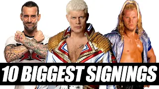 Top 10 Game Changing Free Agent Signings In Pro Wrestling | Going In Raw Countout