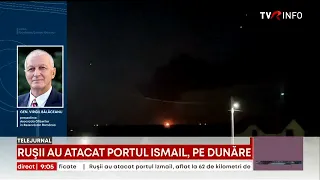 Armata rusă a atacat Ismail, cel mai mare port ucrainean la Dunăre