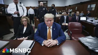 Trump reads positive press clippings about himself to bide time during trial