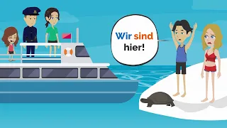 Deutsch lernen | Rettet mich vor Julia! | Wortschatz und wichtige Verben