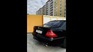 S500L W220 , мотор М113 V8. Выхлоп и прошивка.