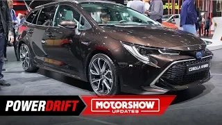 2019 Toyota Corolla Touring Sports : Sporty car with a lot of space : Paris Motorshow : PowerDrift