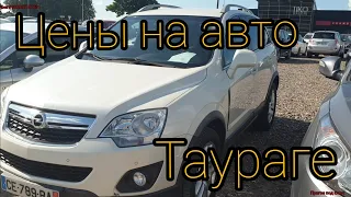 Цены на авто в Литве . Площадки в Таураге. Свежие авто под растаможку, август 2020