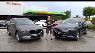 Which Mazda SUV is the better BUY? 2019 CX-5 Signature or CX-9 Touring