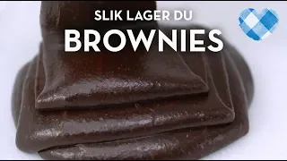 Oppskrift på brownies med skikkelig seig fudgy konsistens | TINE Kjøkken