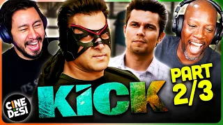 KICK Movie Reaction Part 2/3! | Salman Khan | Jacqueline Fernandez | Randeep Hooda