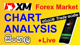 XM Trading Chart analysis - sinhala (LIVE)