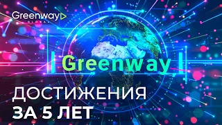 Достижения компании Greenway Global за 5 лет