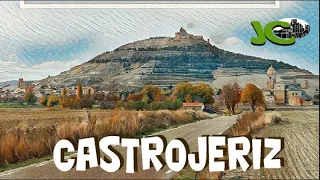 Castrojeriz (Burgos) con iglesias como catedrales .