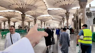 أجمل جولة في محيط المسجد النبوي الشريف ومعلومات مهمة في كل دقيقة من دقائق المقطع